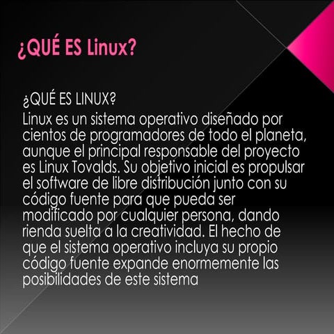 Qué es linux | PPTX
