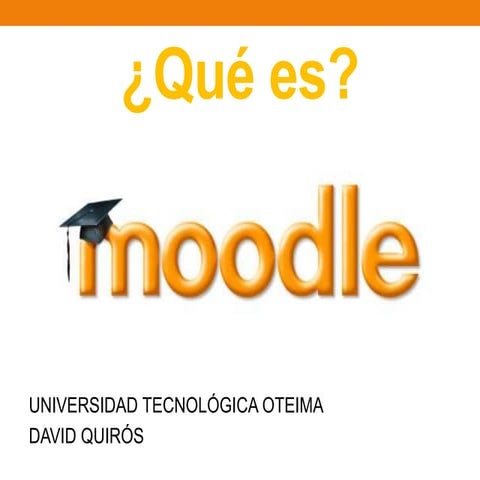 Elementos de Moodle