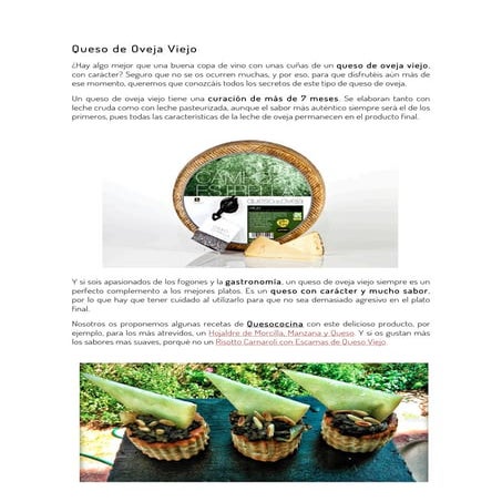 Queso de Oveja Viejo 