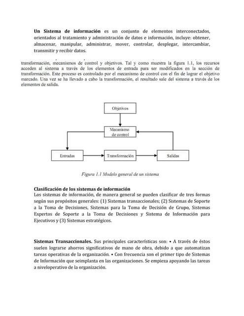 Que son los sistemas de información