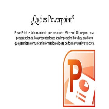 CONCEPTO DE POWER POINT Y CARACTERISTICAS