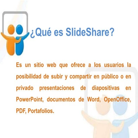 Qué es slide share