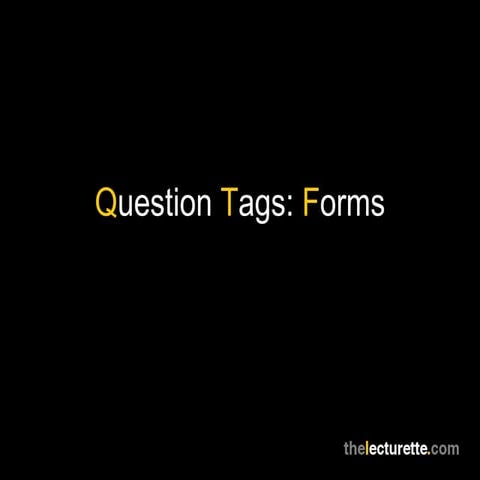 Question Tags: Forms