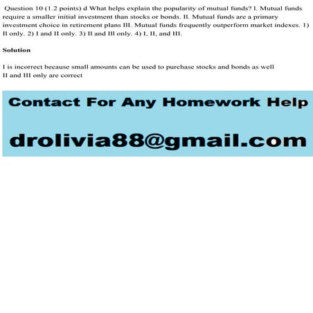 Question 10 (1.2 points) d What helps explain the popularity of mutua.pdf