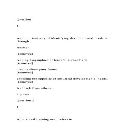 Question 1 1.An important way of identifying developme.docx