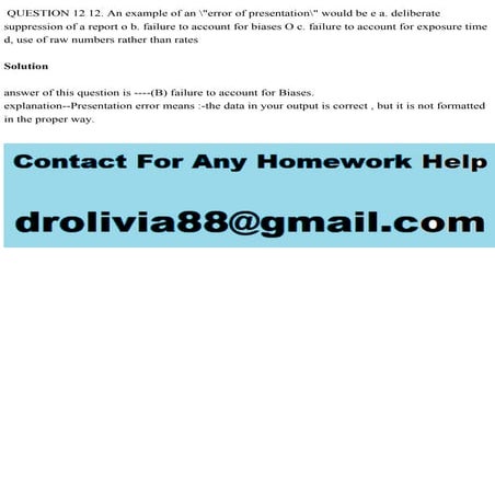 QUESTION 12 12. An example of an error of presentation would be e.pdf