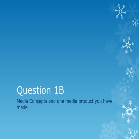 Question 1 b 2012