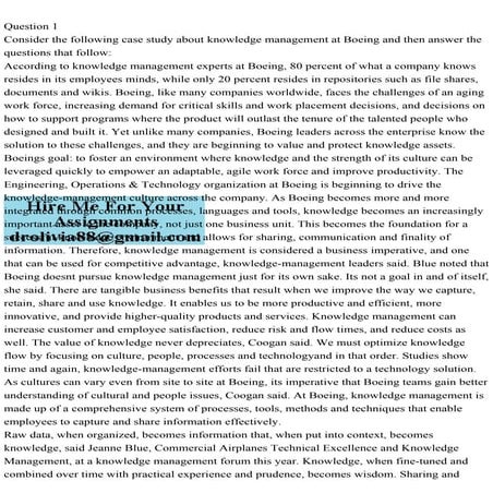 Question 1Consider the following case study about knowledge manage.pdf ...