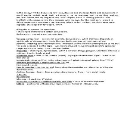 Question 1 evaluation