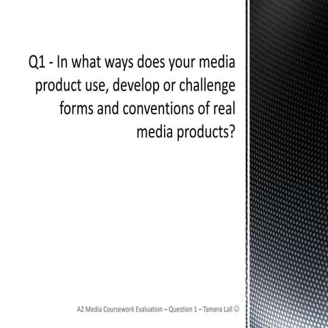 Question 1 (finished)