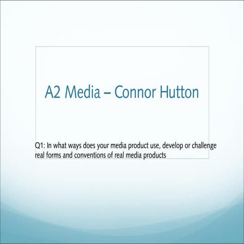 Question 1 media 