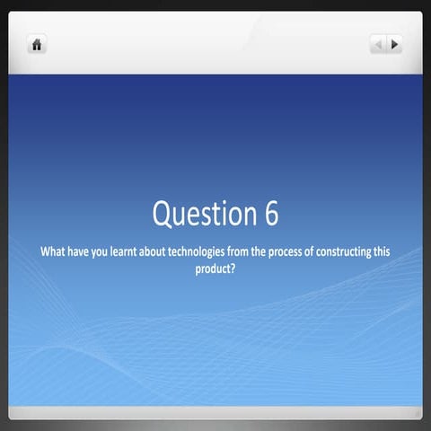 Evaluation question 4 publisher | PPTX
