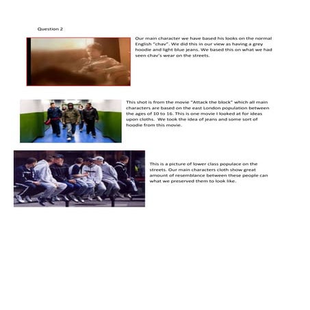 Question 2 of Thriller Evaluation