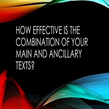 A2 Media Evaluation Question 2 - MacWS