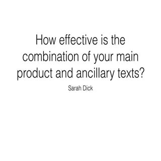 How effective is the combination of...