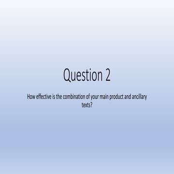 Question 2