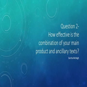 Question 2  evaluation