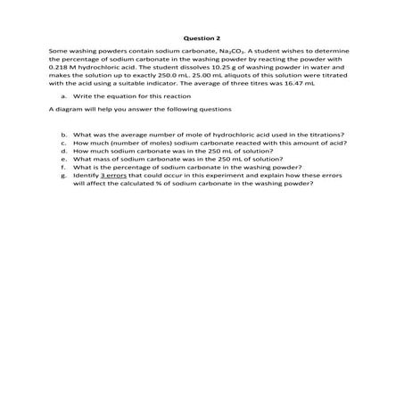 Moles and mole ratios | DOCX