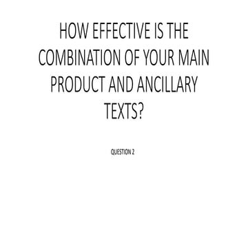 Evaluation question 2 | PPTX