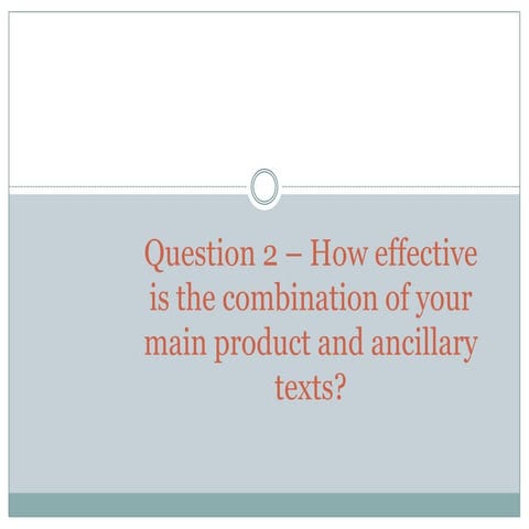 Question 2 Evaluation 