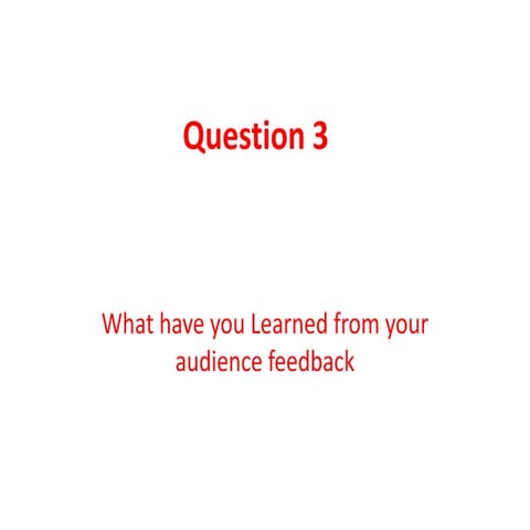 Question 3 | PPTX