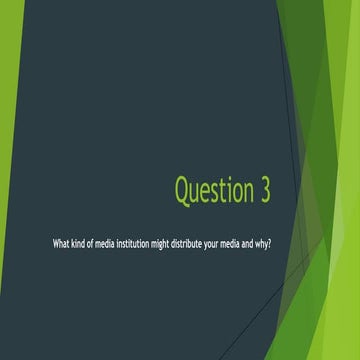Evaluation question 3 | PPTX