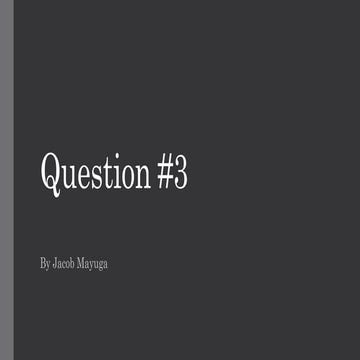 Evaluation Question #3 Distribution Companies