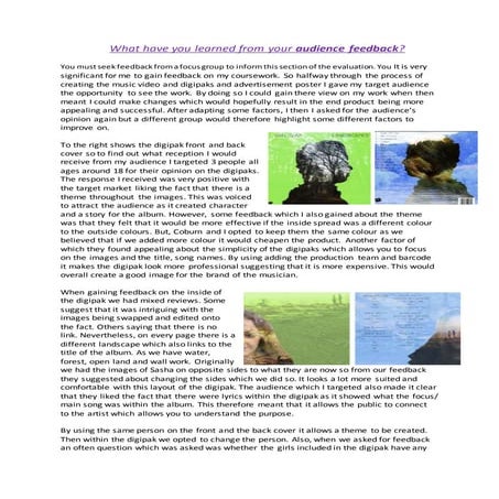 Evaluation - Question 3