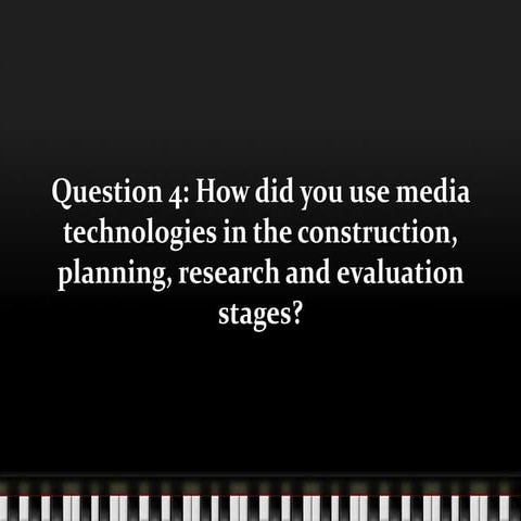 Blog Evaluation Question 4