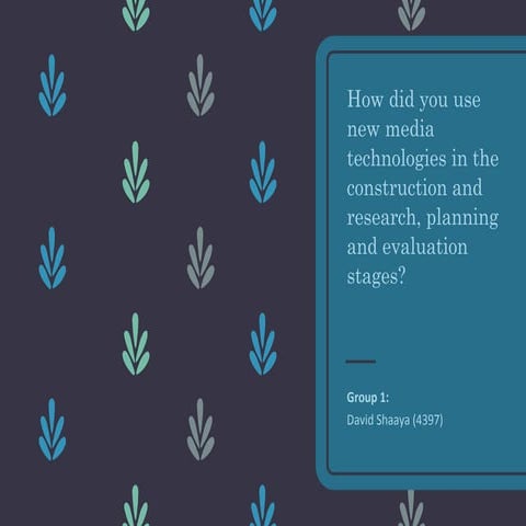 Evaluation Question 4