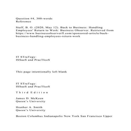 Question #4, 300-wordsReference Staff, B. O. (2020, May 12)..docx