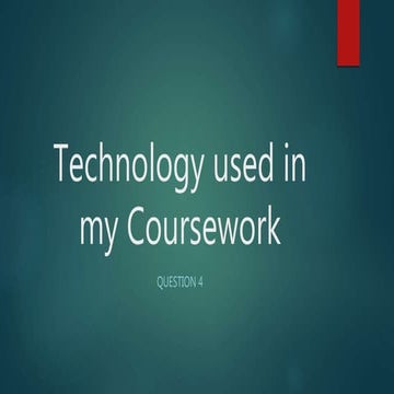 Question 4 technology