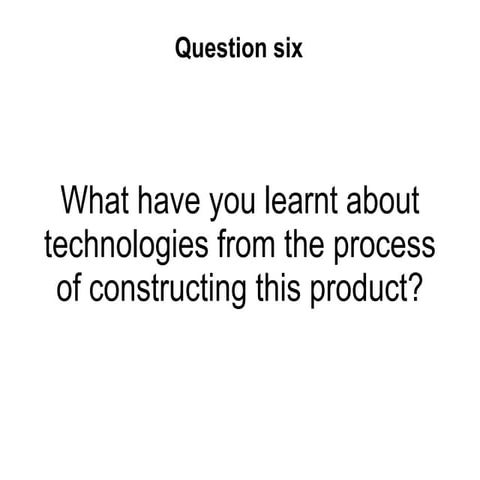 Question 6