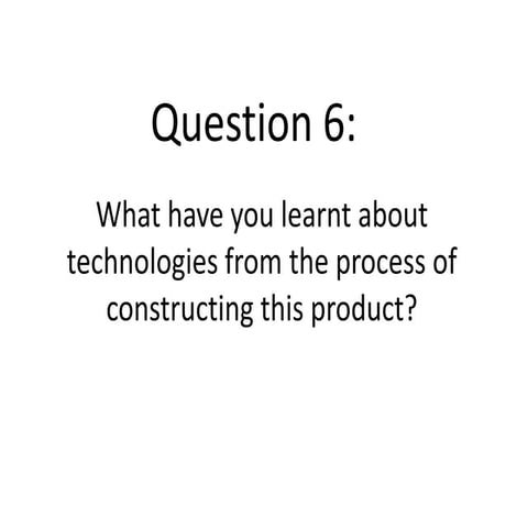 Question 6