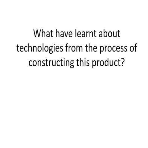 Question 6 - magazine technology 