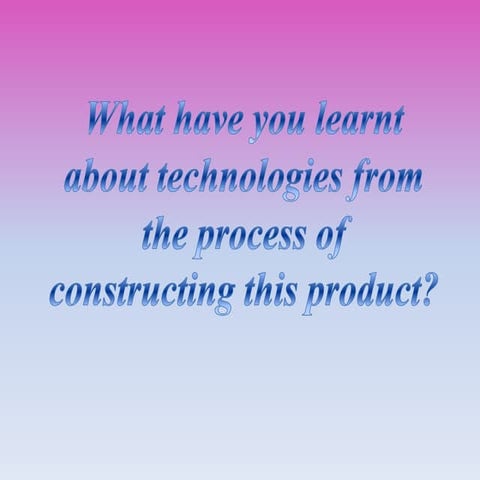 Question 6 evaluation