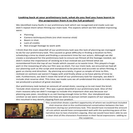 Question 7 of evaluation