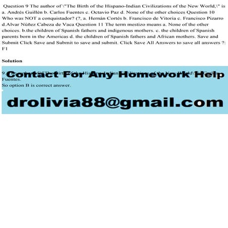 Question 9 The author of The Birth of the Hispano-Indian Civilizati.pdf