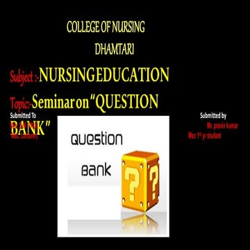 Question bank