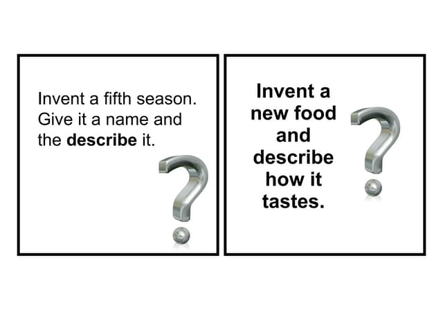 Question cards