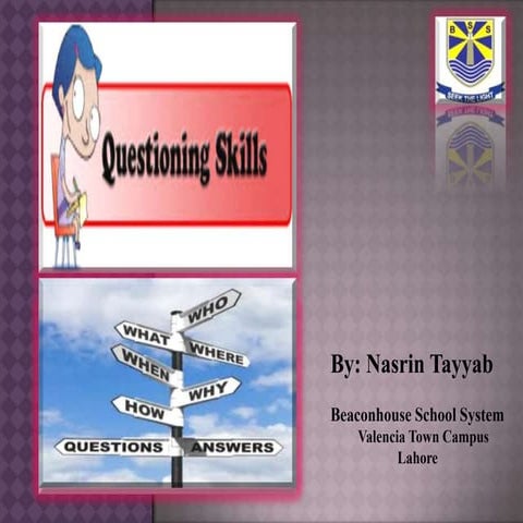 Questioning skills (new )
