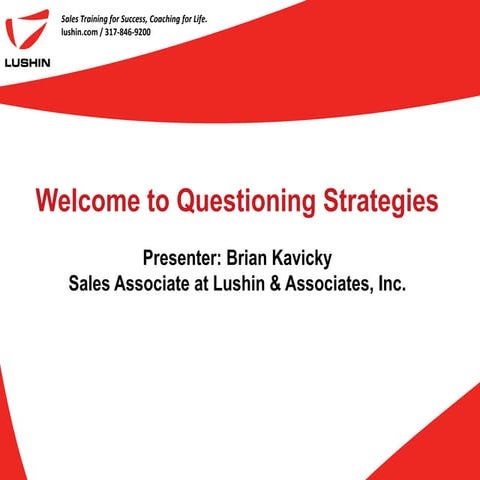 Sales Questioning Strategies