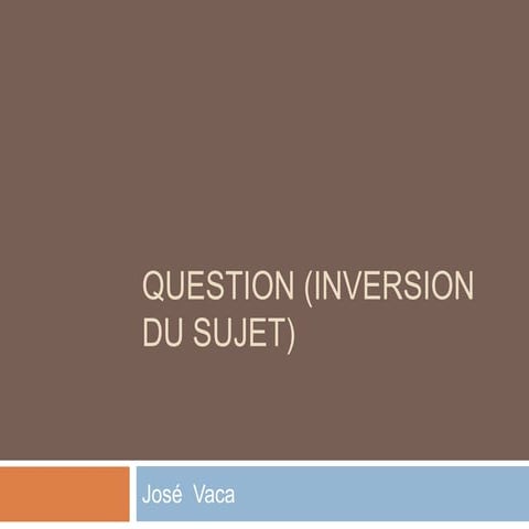 êTre verbs French | PPTX