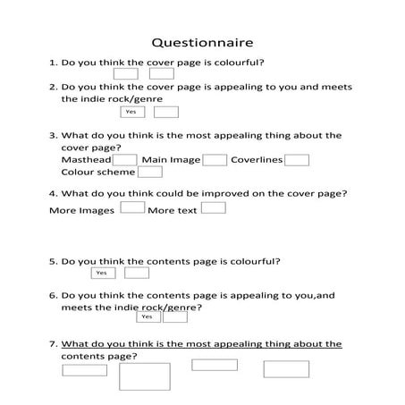 Questionnaire Blank copy