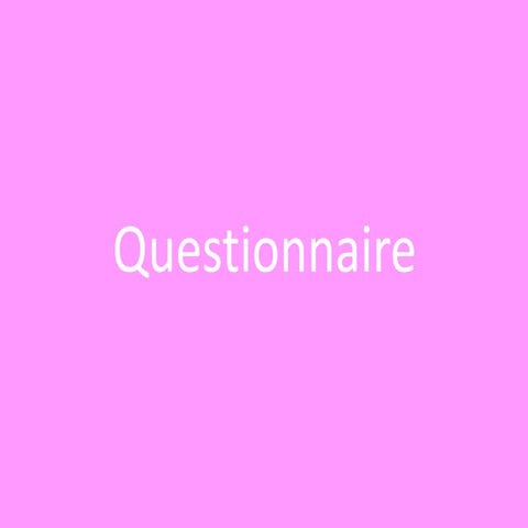 Questionnaire