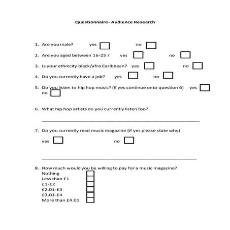Questionnaire
