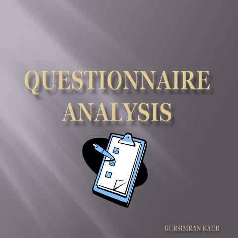 Questionnaire analysis - Media AS Coursework 