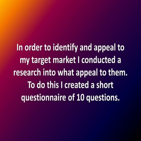 Questionnaire Analysis 