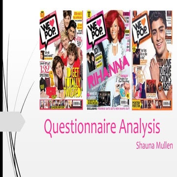 Questionnaire Analysis
