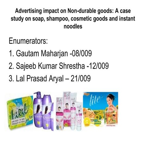 Questionnaire design on advertising | PPT